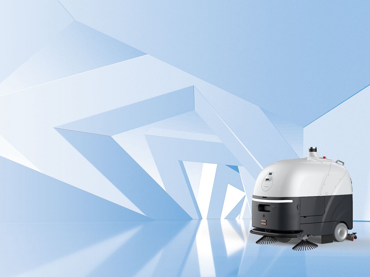 SC80 autonomous scrubber